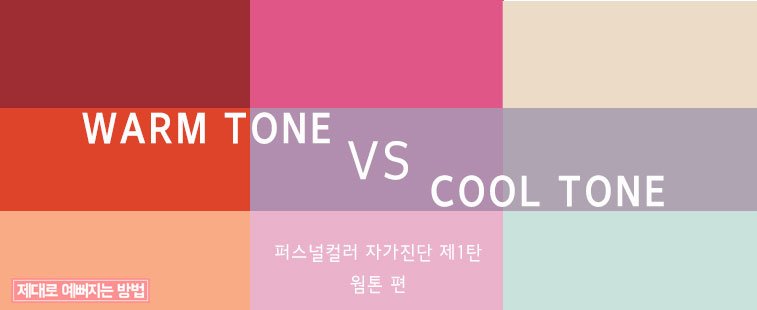 WARM TONE vs COOL TONE - 웜톤 편