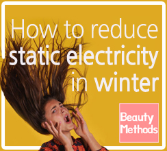 How to reduce static electricity in winter