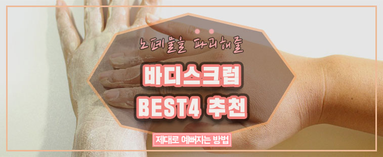 바디스크럽 BEST4 추천